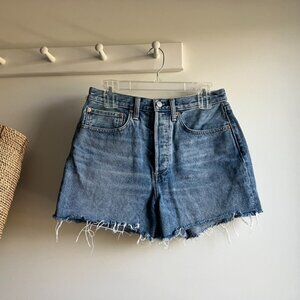 Aritzia Denim Forum The Joni Loose Short 28